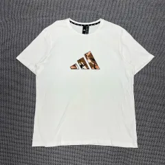 adidas(アディダス) カモフラ ロゴ 半袖Tシャツ