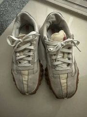 ニューバランス スウェード スニーカー グレー