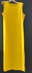 黄色 ラッシュガード ロング ワンピース