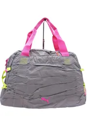 PUMA プーマ ボストン バッグ グレー ■■ レディース