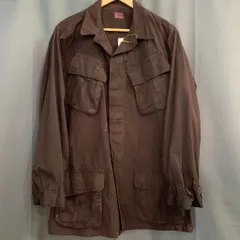 実物 60s US AIRFORCE USAF ジャングルファティーグ 5th ジャケット Over Dye 後染め  No.I682