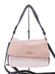 kate spade ケイトスペード レザー 2WAY 切替 ショルダー バッグ ベージュｘオフホワイトｘ黒 ■■ レディース
