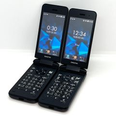 【2台セット】DIGNO ケータイ3 902KC ソフトバンク SIMフリー ブラック 4G LTE NP902KC 白ロム 送料無料 中古 S161