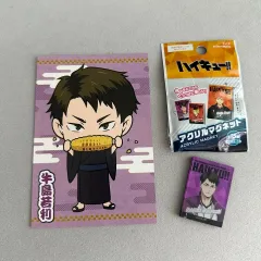 ハイキュー 牛島若利 夏祭り 特典 DAISO マグネット まとめ