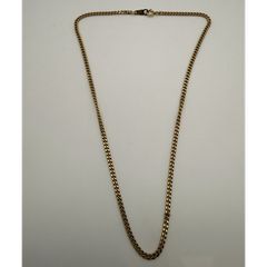 18金 デザインチェーン ネックレス 16.71g 60cm 幅2.45mm - メルカリ