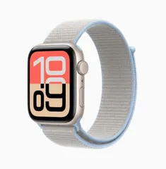 「新品」Apple Watch SE 3 GPSモデル 44mm スターライトアルミニウムケース  MEP04J/A-MHYU4FE/A