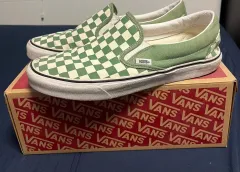 280 VANS(バンズ) チェッカーボード スリッポン 色付き 可愛いですね