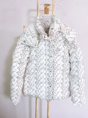 (レディースXS)ナイキ白ダウンフーディー