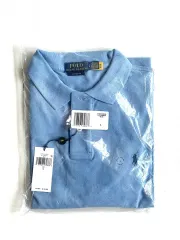 新品 ポロ Ralph Lauren(ラルフローレン) ポロシャツ 青 L