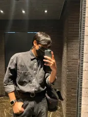 デニム ブラックブルー セット 販売しています