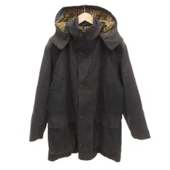 バーバリーズ Burberrys ヴィンテージ スタンドカラーコート ジャケット 中綿 フード ミドル丈 裏地ノバチェック M 紺 ネイビー /JS ■GY06