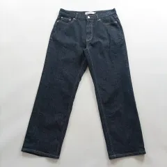 ヴィンテージ デニム サイズ 32 ストレート インディゴブルー カジュアル デニムパンツ A6996