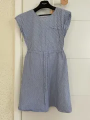 CLOSED 終了しました ストライプ ワンピース XS サイズ