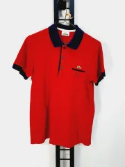LACOSTE(ラコステ) 半袖 ポロTシャツ レッド 90