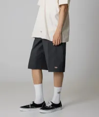 ディッキーズ ハーフパンツ 42283 ルーズフィット ウォークショーツ Charcoal 32