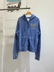 ABERCROMBIE ＆ FITCH フード付き ジップアップパーカー