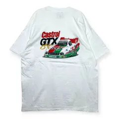 ヴィンテージ レーシング プリント 半袖 Tシャツ