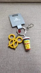 ディズニーランド ミッキーワッフル キーホルダー