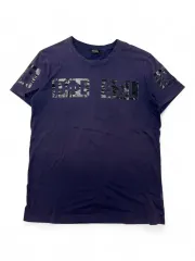 DIESEL DIESEL(ディーゼル) 紫 レタリング 半袖Tシャツ ( S )