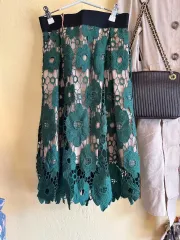 レース スカート (ゴムバンド)