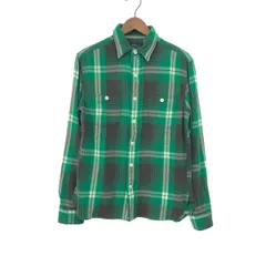 POLO RALPH LAUREN ポロラルフローレン 長袖チェックシャツ サイズ:XS コットン100＆/ポニー無し/レギュラーカラー    グリーン メンズ / 240001135558
