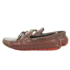 コールハーン COLE HAAN ゼログランド デッキシューズ モカシン レザー リボン 8.5 26.5cm 茶 ブラウン /MN7 ■GY19のサムネイル