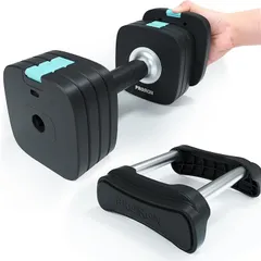 PROIRON ダンベル10kg 可変式 鉄アレイ 哑铃 dumbbell weight 10キロ 1個 筋トレのサムネイル