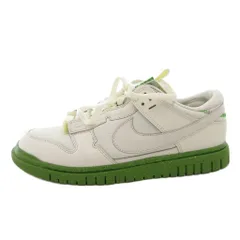 ナイキ NIKE Air Dunk Low Jumbo Phantom Chlorophyll Earth スニーカー シューズ ローカット 27.5 白 ホワイト 緑 グリーン FJ4192-001 /FFのサムネイル