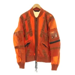 ディーゼル DIESEL J-OLIVE ナイロンジャケット ブルゾン L オレンジ /KH