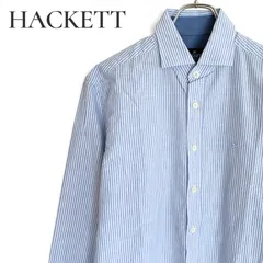 HACKETT ハケット ライトブルー メンズ トップス 長袖 シャツ ストライプシャツ ビジネス 仕事 カジュアル シンプル【Sサイズ】1105KZのサムネイル