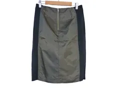 k01241014042　COMME CA ISM　Mサイズ　Green　　スカート　ミディアム丈　秋冬
