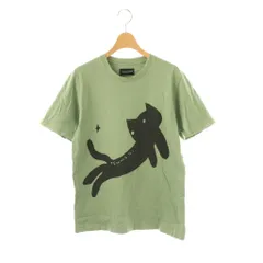 ツモリチサト TSUMORI CHISATO Tシャツ カットソー 半袖 2 ライトグリーン ブラック /DO ■GY60のサムネイル