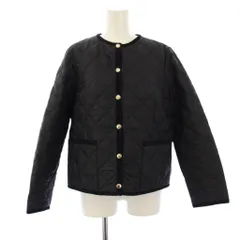 マッキントッシュフィロソフィー MACKINTOSH PHILOSOPHY トラディショナルウェザーウェアコラボ キルティングジャケット 裏地チェック 36 黒 H5E80-880-29 /KHのサムネイル