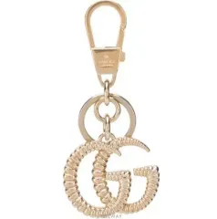 グッチ ヴィンテージ GOLD GG インターロッキング キーホルダー キーチェーン