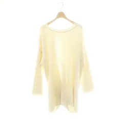 プラージュ Plage 5G両畦BACKカシュクール チュニック ニット バックオープン アイボリー /ES ■OSのサムネイル