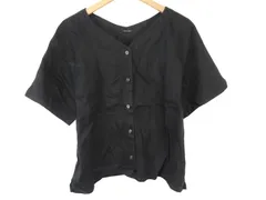 w03250704029　NOMBAE IMPAIR　サイズ表記無し　Black　　トップス　半袖シャツ　春夏