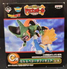 バンプレスト 一番くじ WCF ドラゴンボールZ編 C賞セル&ベジータフィギュア