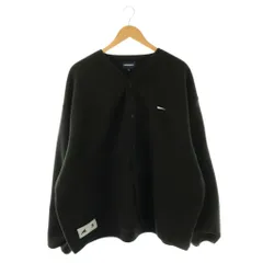 ディセンダント DESCENDANT KNOT FLEECE CARDIGAN フリース カーディガン ニット 長袖 3 黒 /NR ■OSのサムネイル