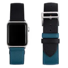 【新品】 [MODIGI] コンパチブル アップルウォッチ バンド レザー Apple Watch用 ベルト 本革 高級 手作り Veau Swift皮 40mm 41mm 42mm 44mm 45mm 46mm 49mm Apple Watch Ultr 0