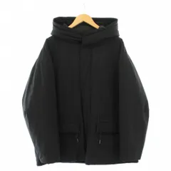 スティルバイハンド STILL BY HAND シンサレートフーデッドブルゾン 中綿ジャケット 48 黒 BL02244 /KH