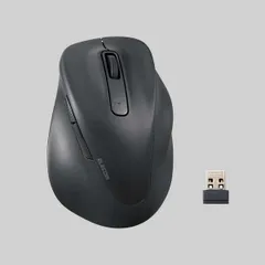 エレコム ワイヤレスマウス 2.4GHz 無線 静音  