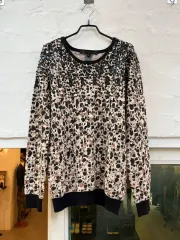 Marc Jacobs MARCJACOBS (マークジェイコブス) レオパード スパンコール ニット M