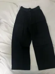 UNIQLO(ユニクロ) u ベイカーパンツ (ブラック) カーキ)