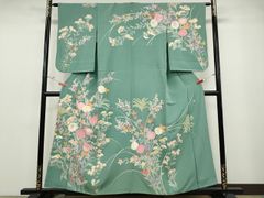 振袖 ふくれ織紋意匠 牡丹 松坂屋扱い 身丈164cm MO3770 - メルカリ