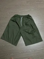 新品バミューダパンツ カーキ ブラック ハーフパンツ