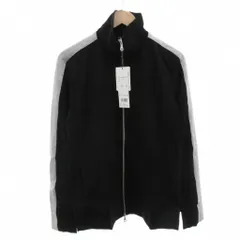 ノーアイディー NOID CAMBIO コラボ タグ付き Track Jersey Blouson ブルゾンジャケット 3 黒 ブラック グレー /FFのサムネイル