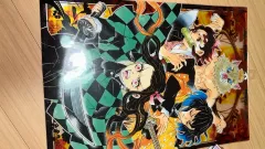 鬼滅の刃 クリア 透明 ポスター