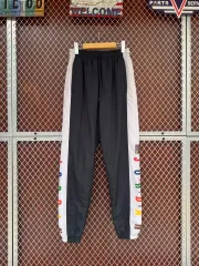 NIKE(ナイキ) ウーブン ジョーダン サイド カラー ビックロゴ ナイロン ジョガーパンツ M