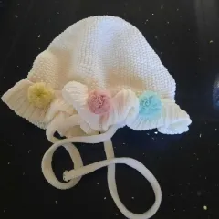 新品 ハンドメイド 赤ちゃん 帽子 夏 帽子 バケットハット