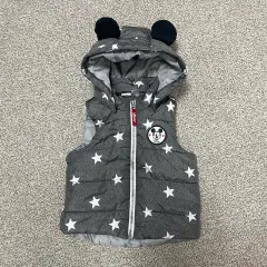 18 ー 24M H ＆ M ミッキーマウス ダウンベスト